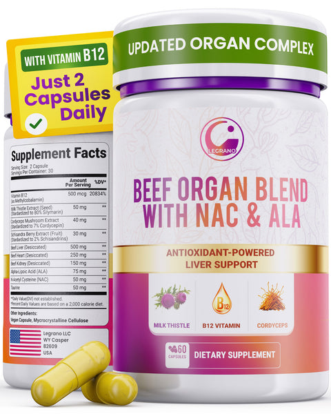 Beef Organ Blend — 60 Capsules